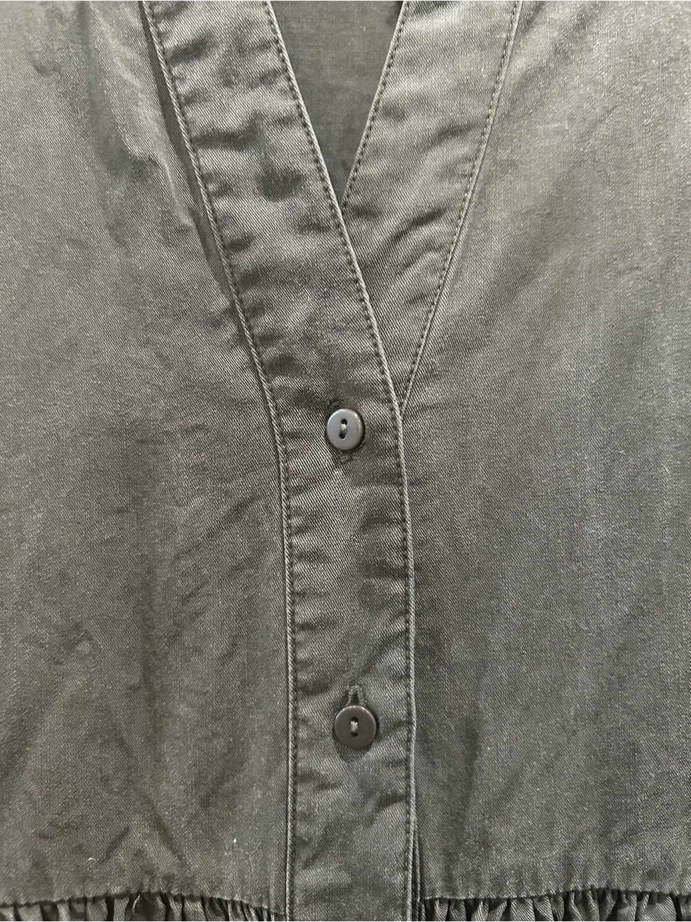 Ripe Olive Nursing and Maternity Button Up Tencel Dress XS - Picture 6 of 14